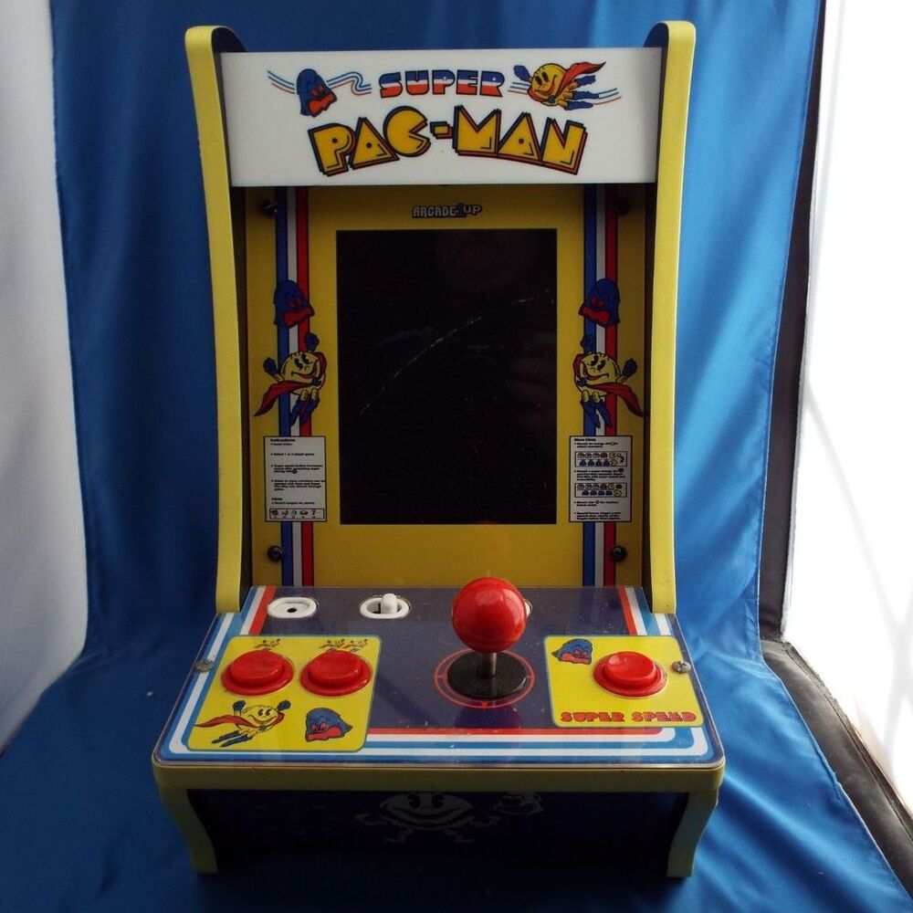 Arcade1Up Countercade - Mini Arcade 4-in-1 Pac-Man/Super Pac-Man/Dig Dug/Rally-X